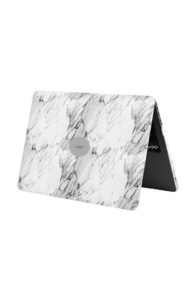 Mcstorey Macbook Pro Kılıf M1-m2 13inç Kumaş Kaplama A1706-08 A1989 A2159 A2251 A2289 A2338 Uyumlu F.marble