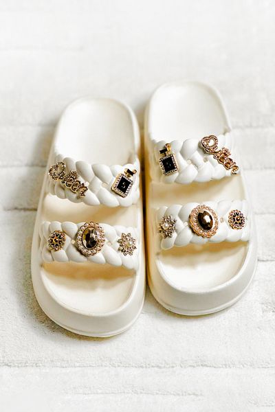 Ayakkabı Durağı Knitted Pattern Soft Sole Stone Slippers