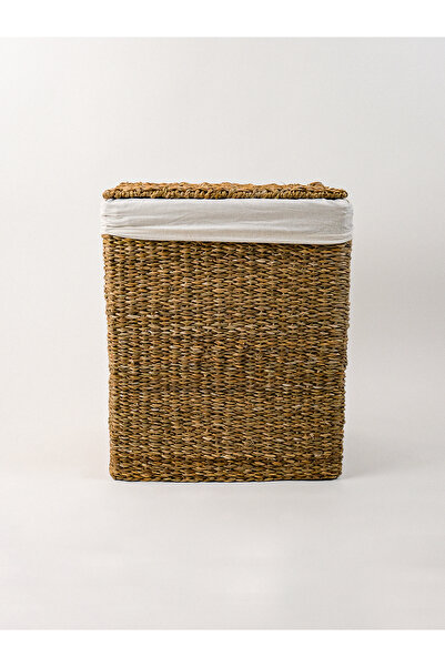 Minihol Herme Hasır Kirli Sepeti (55 CM)