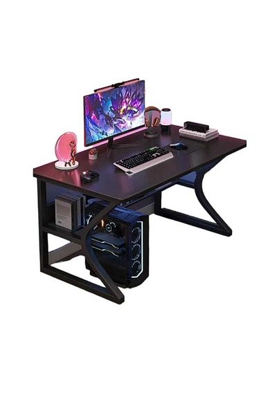 Luxury Home Expert Computer Desk Study Home Office Desk Modern Black EI-206