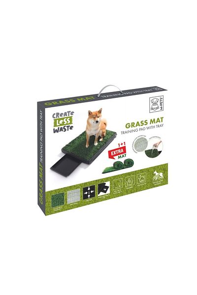 M-PETS Grass Mat Grassed Dog Toilet with Drawer 58X46Cm