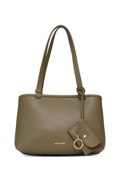 U.S. Polo Assn. Khaki Women's Shoulder Bag Us25550