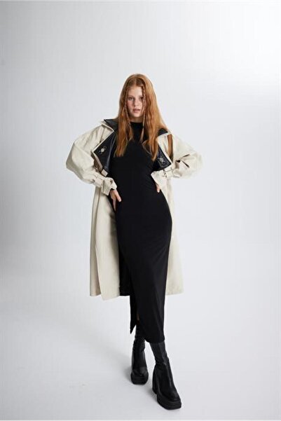 Markano Cloak Trenchcoat Bej