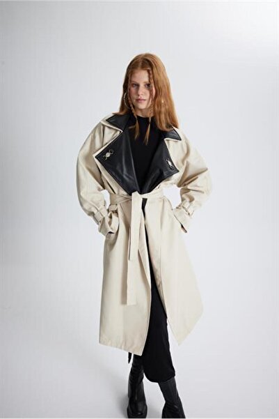 Markano Cloak Trenchcoat Bej