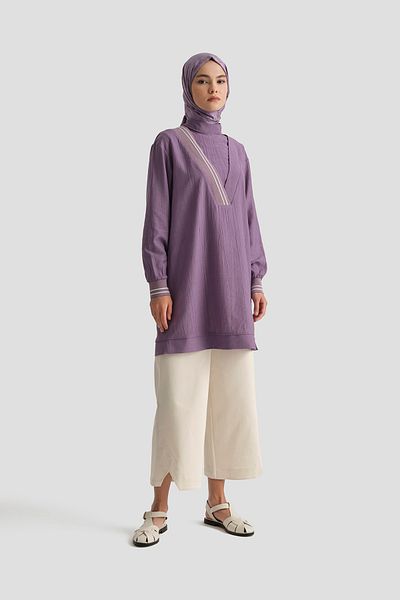 Armine New Season Strawberry Fabric Summer Sports Tunic