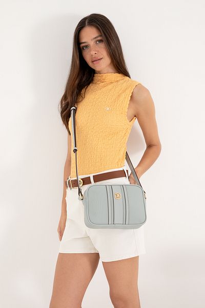 U.S. Polo Assn. Women's Aqua Green Crossbody Bag 50293672-Vr048
