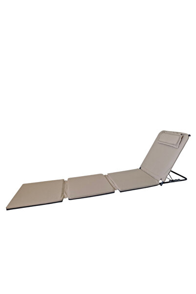 Herrmen 3 Minderli Portatif Şezlong - Çantalı