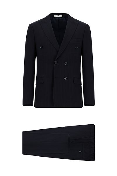 Kiğılı Classic Striped Wool Suit