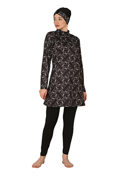 Fantasy Lycra Full Covered Hijab Swimsuit - 3419