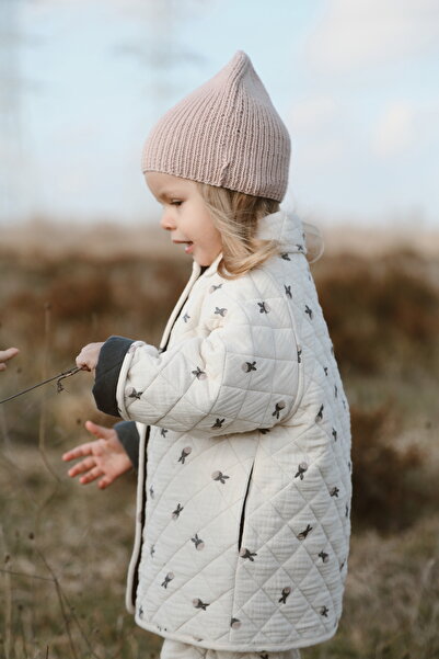 Bienvenu Baby MÜSLİN KAPİTONE EŞEK DESENLİ CEKET