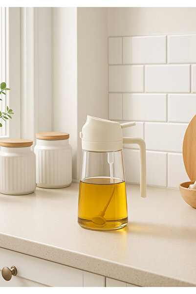 HOMİNG Homing 2si 1 Arada Airfry Sprey & Yağ Dökücü Cam 0.5 Lt Karışık Renkli