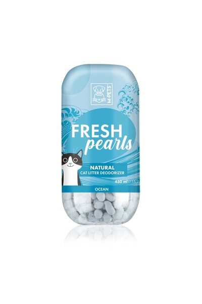 M-PETS Fresh Pearls Kedi Kumu Deodorant Okyanus Kokulu 450ml
