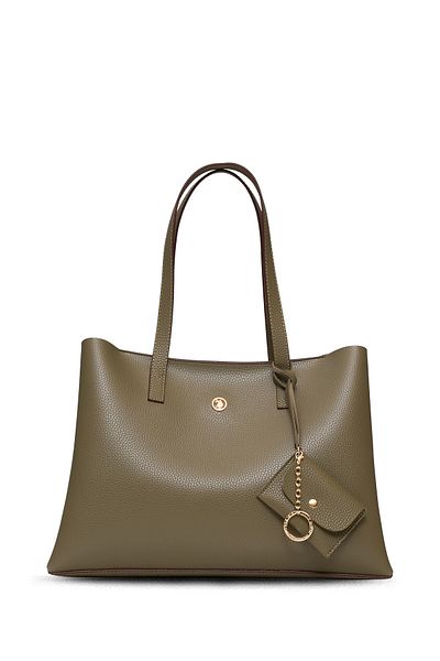 U.S. Polo Assn. Khaki Women's Shoulder Bag Us25536