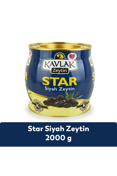 Kavlak Zeytin 2 LİK STAR SİYAH ZEYTİN