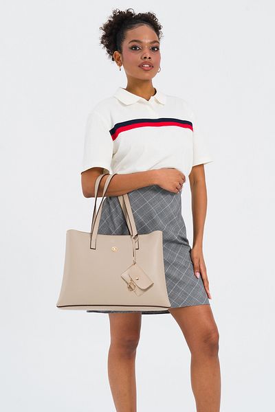 U.S. Polo Assn. Geanta de umar dama bej Us25536