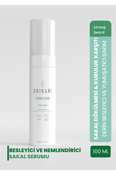 Origani Güçlendirici Ve Yoğun Bakım Sakal Serumu – Strong Beard Serum