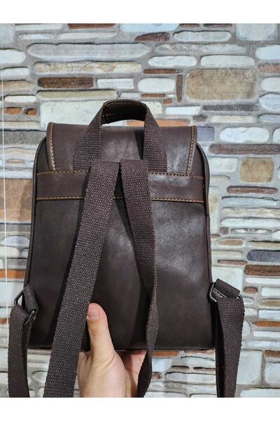 Şaşıkedi Business Iki Baykuş Kadın Sırt Çantası Ve Cadı Desenli El Yapımı Kar...