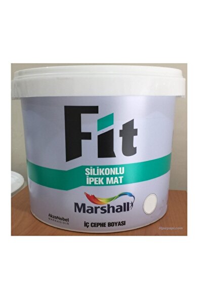Marshall Fit Silikonlu Ipek Mat Duvar Boyası 10 Kg Damla Sakızı