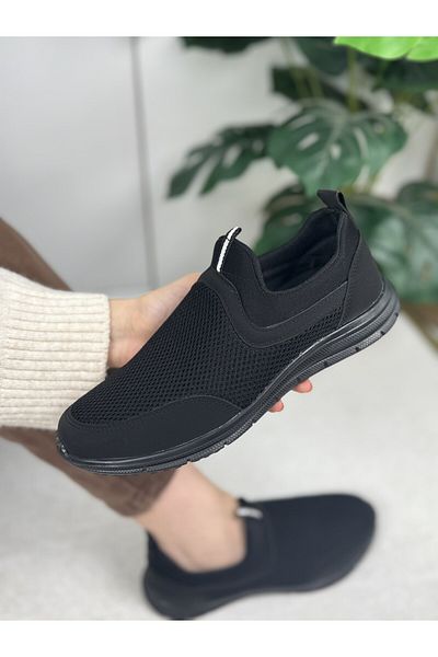 BlackSea Καθημερινά Unisex Μαύρα Λευκά Αθλητικά Παπούτσια Ευκολοφόρετα Αναπνεύσιμα Αθλητικά Παπούτσια Ελαφριά Σόλα 2023