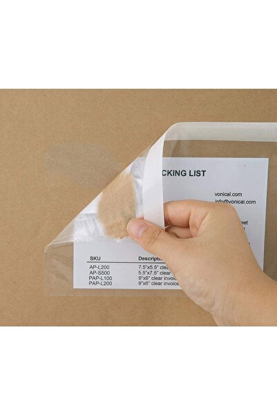 House Of Pack Fatura Cebi - 14x18 Cm - 100 Adet - Kendinden Yapışkanlı