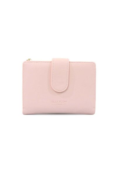 Ella Icon Click Women's Wallet, , Dusty Pink, 14x10cm