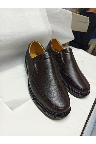 Bax Ortapetik Genuine Leather Comfort Dad Shoes