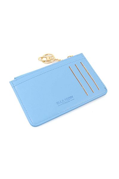 Ella Icon Etui Pentru Carduri Casual, , Albastru, 14x9cm