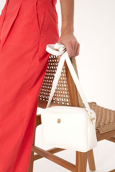U.S. Polo Assn. Women's White Crossbody Bag 50311449-Vr013