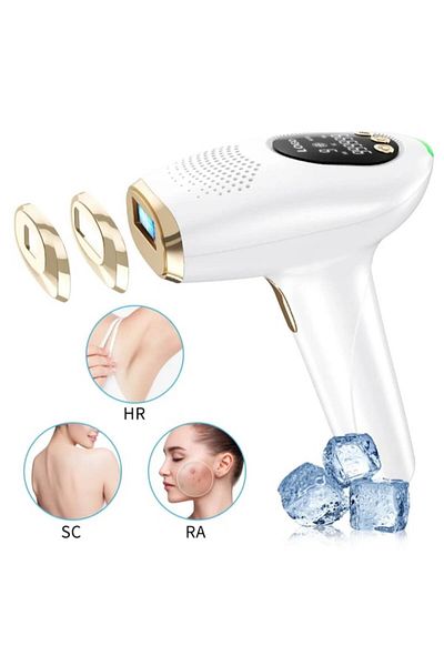 OEM Professional IPL Epilator BHRL-09 with 9 Intensity Levels, Painless Technology, Ice Cooling