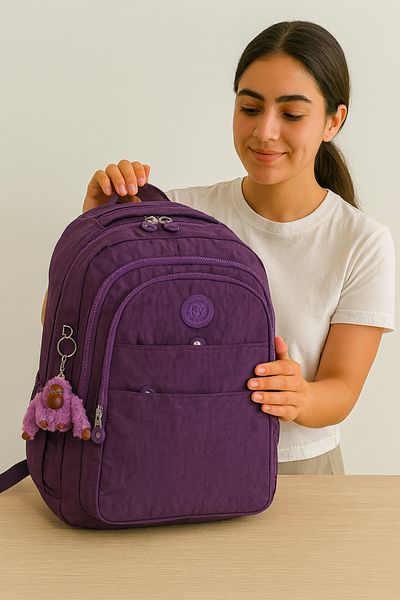 MESCHAIN Klinkir Fabric School Bag