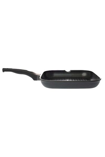 Ella Home Italia Grill Pan, Cast Aluminum, 28 cm
