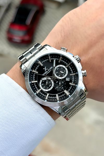 Daniel Klein Special Series 100% Original Steel Silver Color Waterproofwrist Wristwatch Bracelet