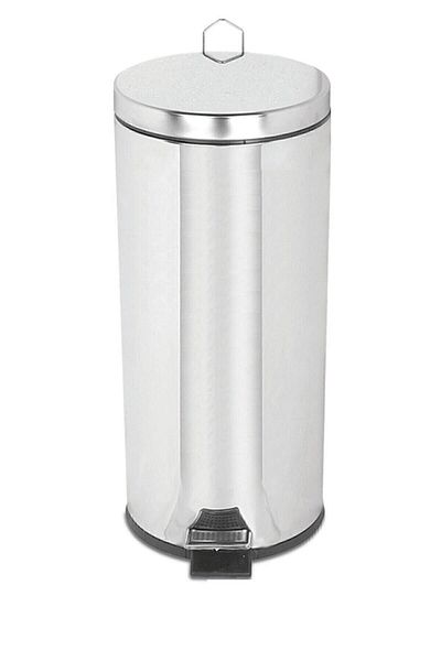 Palex Κάδος απορριμμάτων Chrome Pedal 40 λίτρων – Ανοξείδωτος, υγιεινός και ανθεκτικός κάδος απορριμμάτων