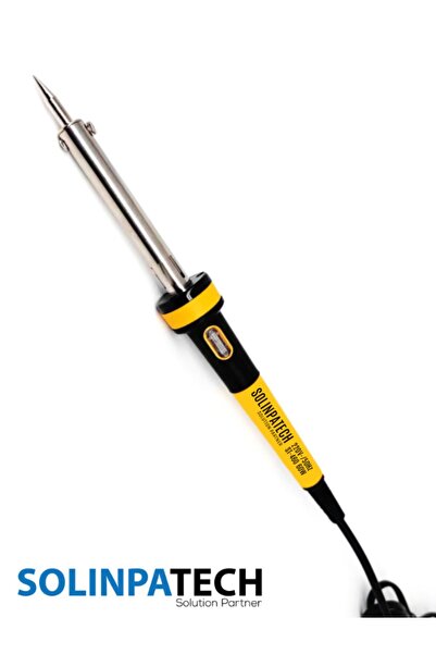 SolinpaTech 60w Profesyonel Yüksek Sıcaklığa Dayanıklı Resistörlü Kalem Havya-stand-pasta-pompa-lehim-bant