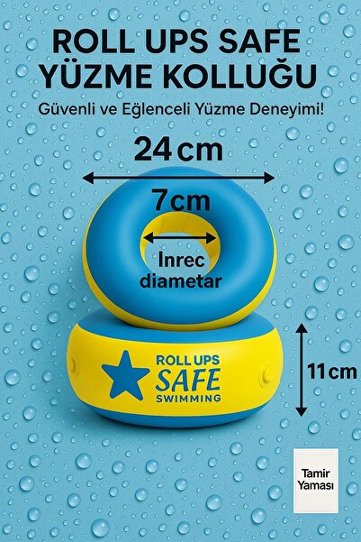 rollups seasonic Başlangıç Seviye Çocuk Yüzme Kolluğu