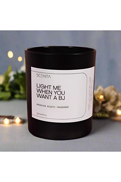 Scenta Lumânare parfumată Aprinde-mă când vrei o felație