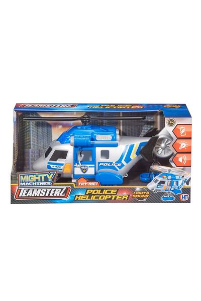 Teamsterz Teamsterz Police Helicopter with Lights and Sounds