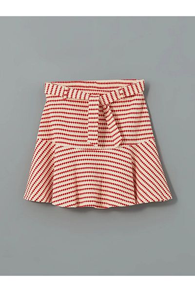 LC Waikiki Lcw Kids Red Girl's Skirt with Elastic Waist