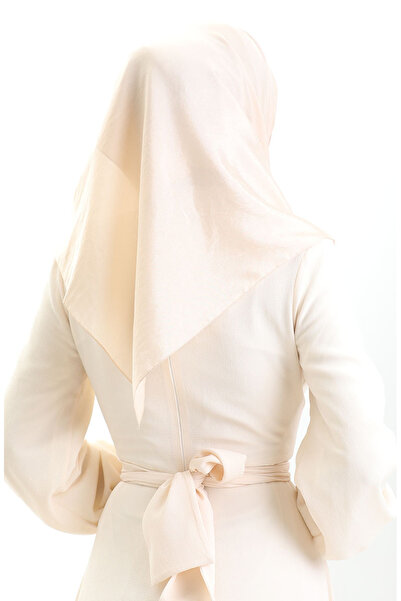 sefamerve Madame Mary French Voile Scarf 19098-22 Gold