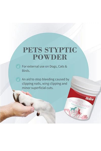 Bioline Pets Blood Stopper Styptic Powder
