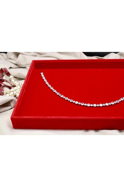 Brand. Set de bijuterii de lux cu cristale – colier și brățară de tenis