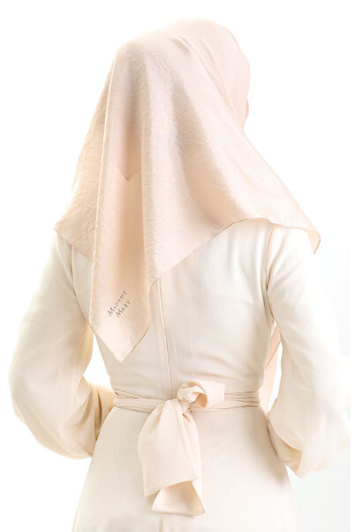 sefamerve Madame Mary French Voile Scarf 19098-20 Mink