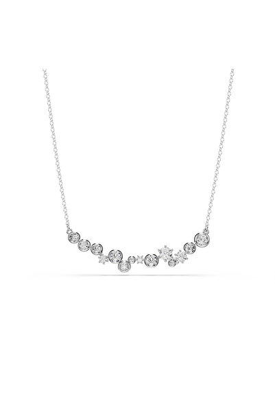 Swarovski Constella Kolye, Karışık kesimler, Beyaz, Rodyum kaplama