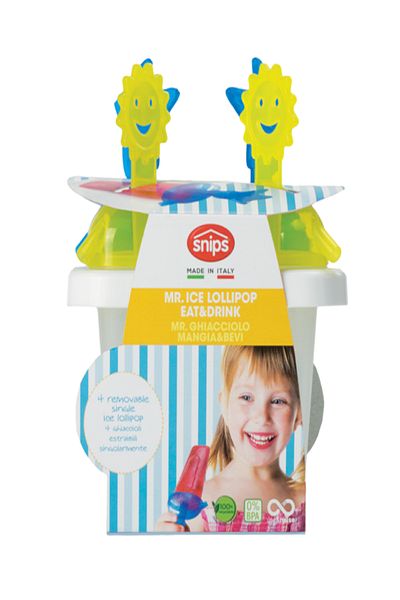 Snips Mister BPA Free Plastic Easy-to-Use Lightweight Ice Lolly
