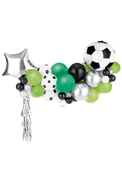 ideal STORE Balloon Garland idealSTORE Party Football, Includes 48 Balloons