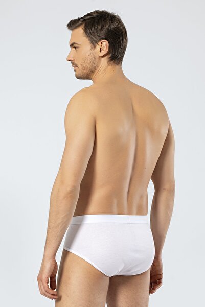 Cacharel Classic White Men's Slip 50% Modal 50% Cotton