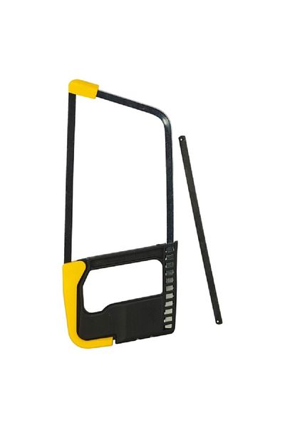 Stanley 32TPI Compact and Lightweight Junior Hacksaw Black and Yellow 6inch