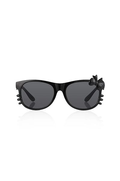 MACERATİ Bow Uv400 Black Children's Sunglasses 4037