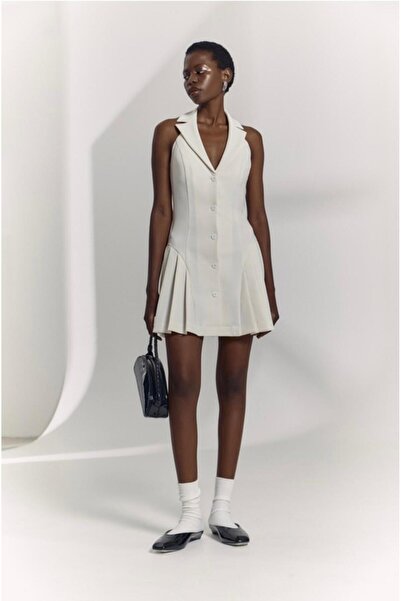 Siyay İGRİTTE Düğmeli Elbise