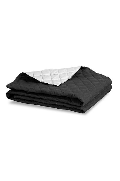 shumee Ultrasonic quilted blanket 220x240 cm black and white